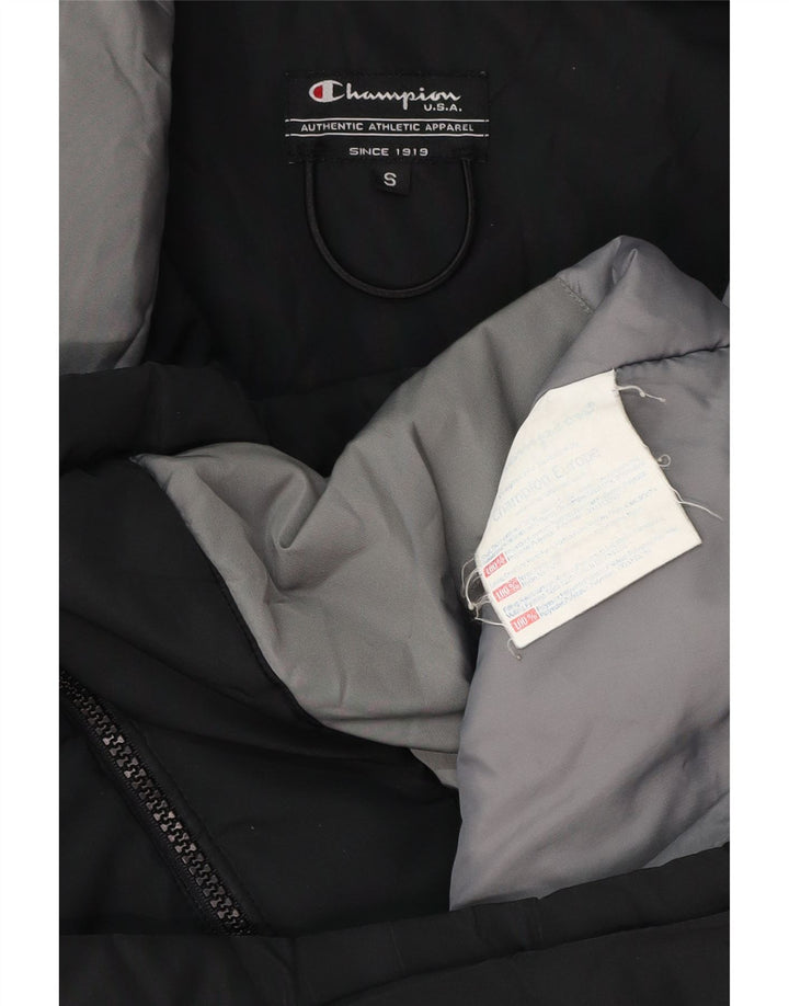 Giacca a vento da uomo vestibilità ampia CHAMPION UK 36 piccola in poliestere nero