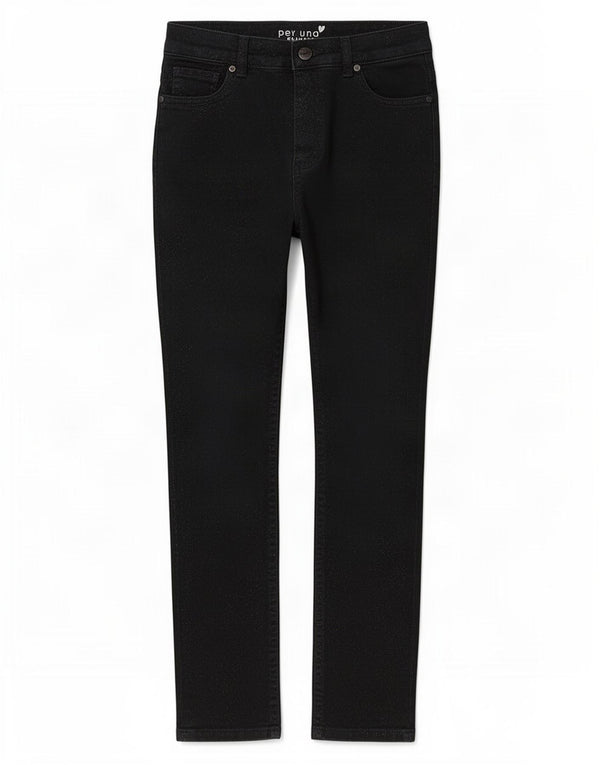 Pantaloni casual Marks & Spencer da donna Per Una UK 8 Small W27 L26 Blu Navy