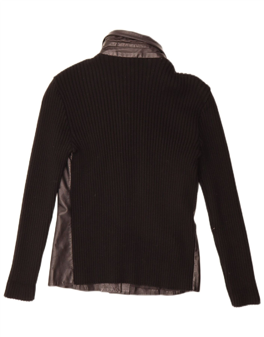 Giacca in Pelle Donna Lancetti IT 42 Media Pelle Nera