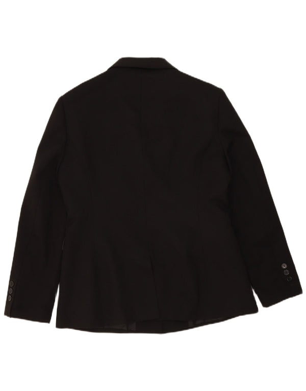 Giacca blazer da donna a 3 bottoni Etam UK 16 grande poliestere nero