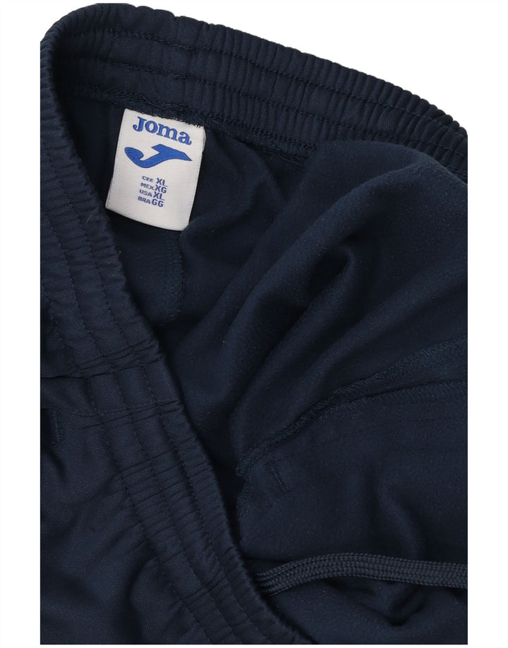 Pantaloni da tuta da uomo Joma XL in poliestere blu navy