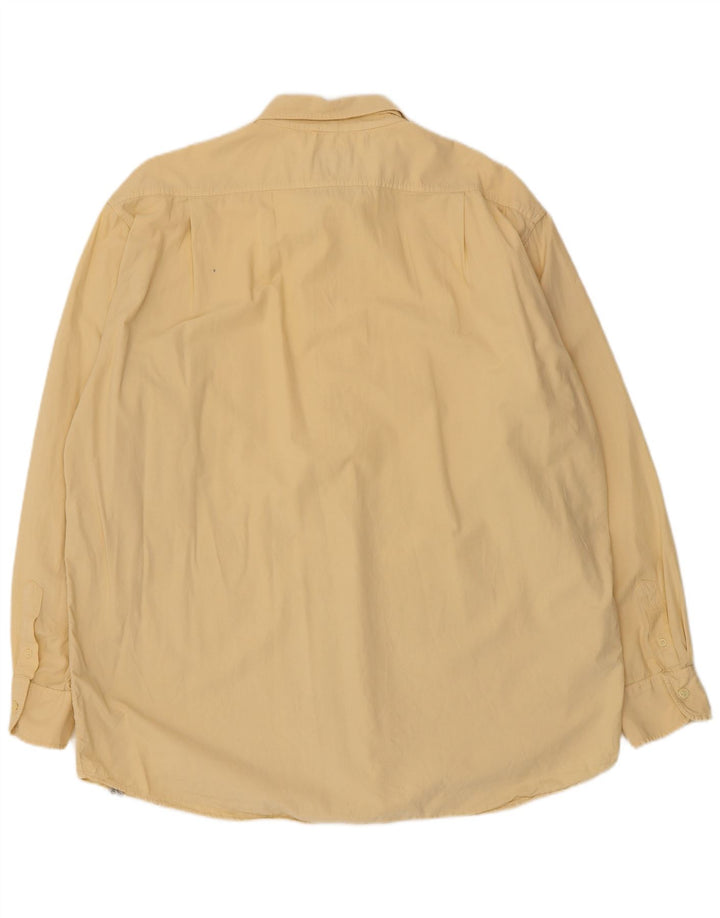 Camicia da uomo Best Company XL in cotone giallo