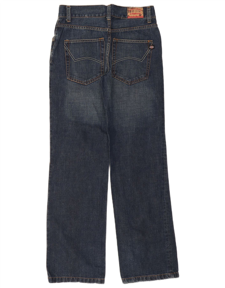 Jeans dritti da donna Dickies W30 L32 cotone blu