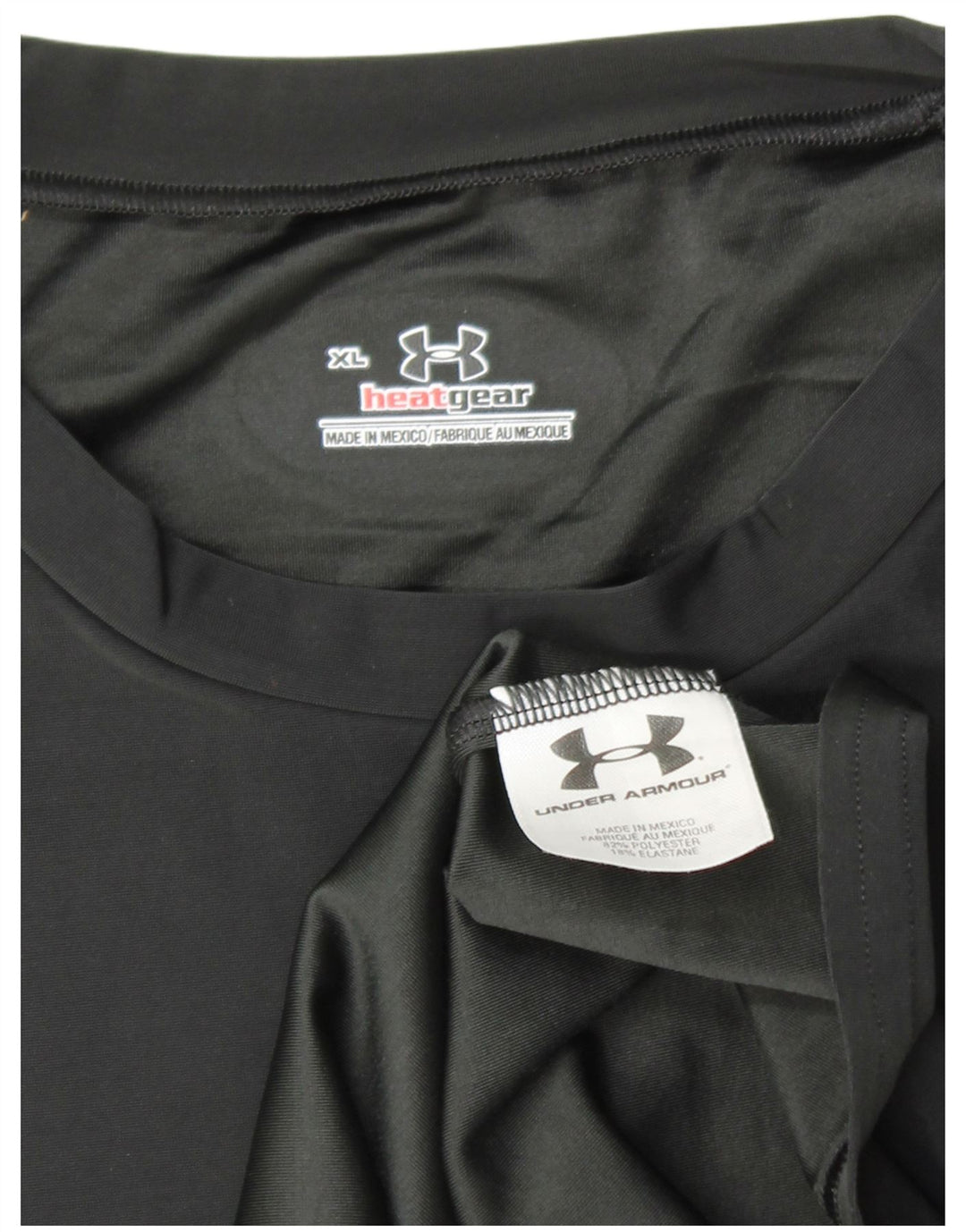 Canottiera termica UNDER ARMOUR per ragazzi 13-14 anni XL poliestere nero