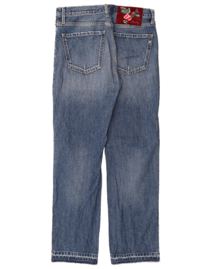 Jeans dritti da donna Replay W26 L30 cotone blu