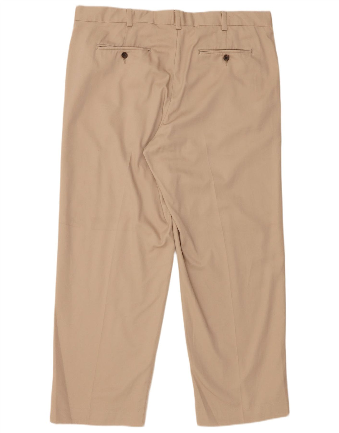 EDDIE BAUER Pantaloni chino dritti da uomo W38 L30 Cotone beige