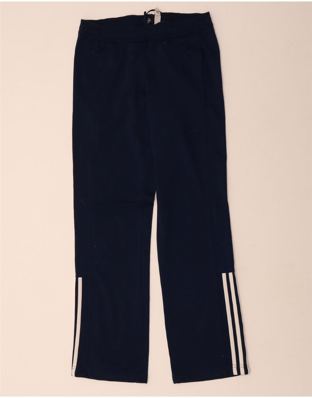 Pantaloni da tuta da uomo ADIDAS piccoli in poliestere blu navy