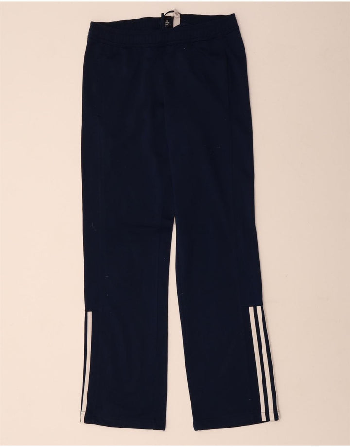 Pantaloni da tuta da uomo ADIDAS piccoli in poliestere blu navy