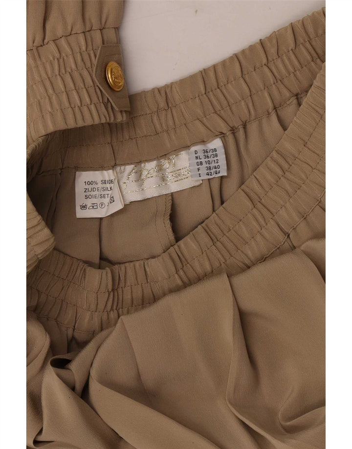 Set gonna oversize in 2 pezzi da donna Apart UK 10/12 medio W28 seta beige