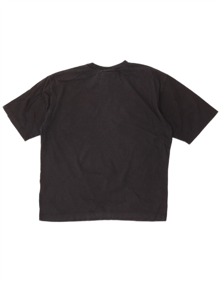 T-shirt da uomo Puma Top in cotone nero medio
