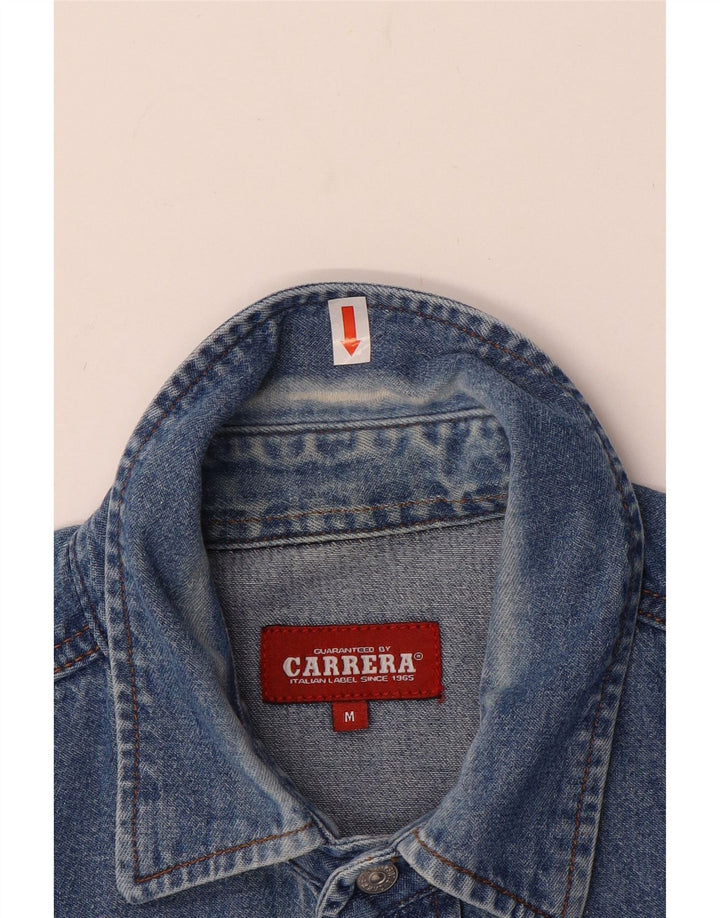 CARRERA Camicia Jeans Uomo Blu Medio Cotone
