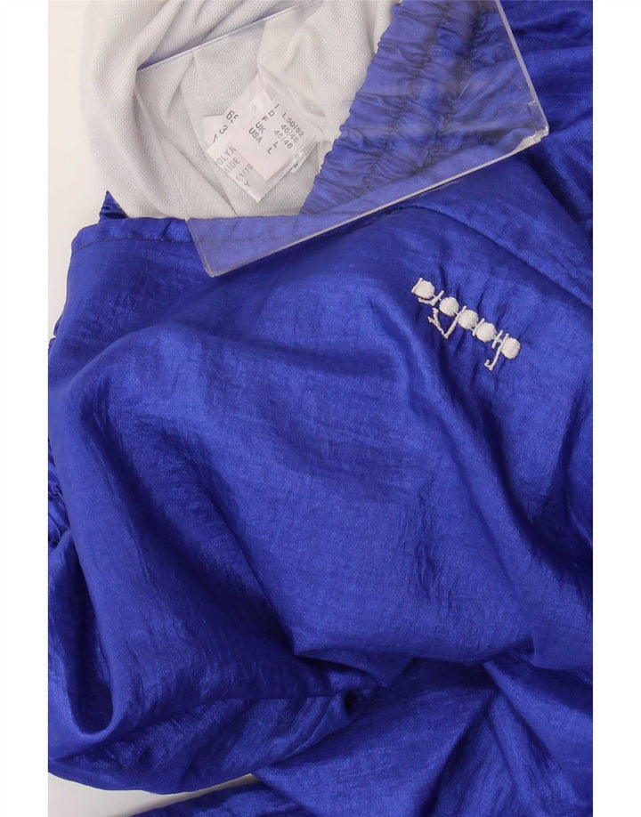 Pantaloni da tuta da uomo Diadora Joggers Large Blu Nylon