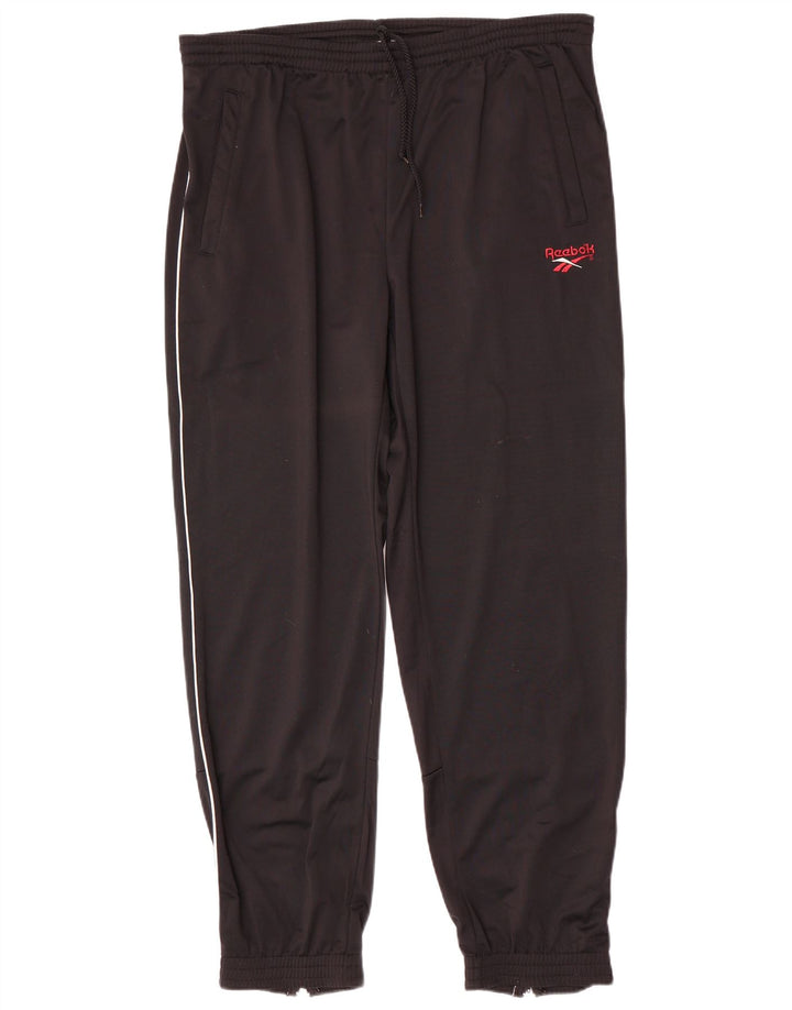 Pantaloni da tuta da uomo Reebok Joggers Large Nero Poliestere