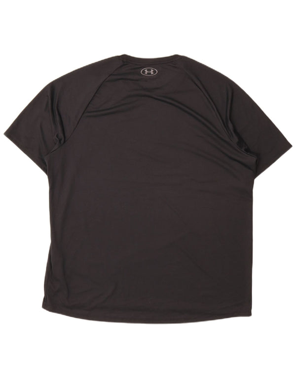 Maglietta da uomo Under Armour Top 2XL poliestere nero