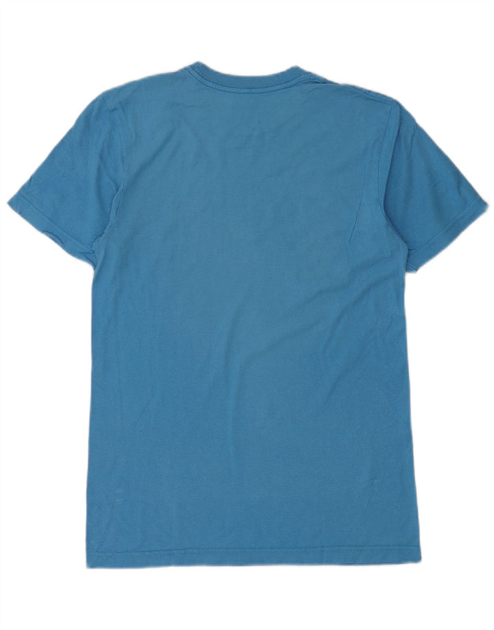 T-shirt grafica Nike da uomo con vestibilità regolare, piccola, in cotone blu