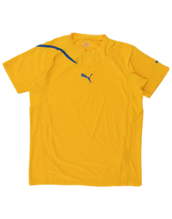 Maglietta Puma Uomo Top Large Gialla