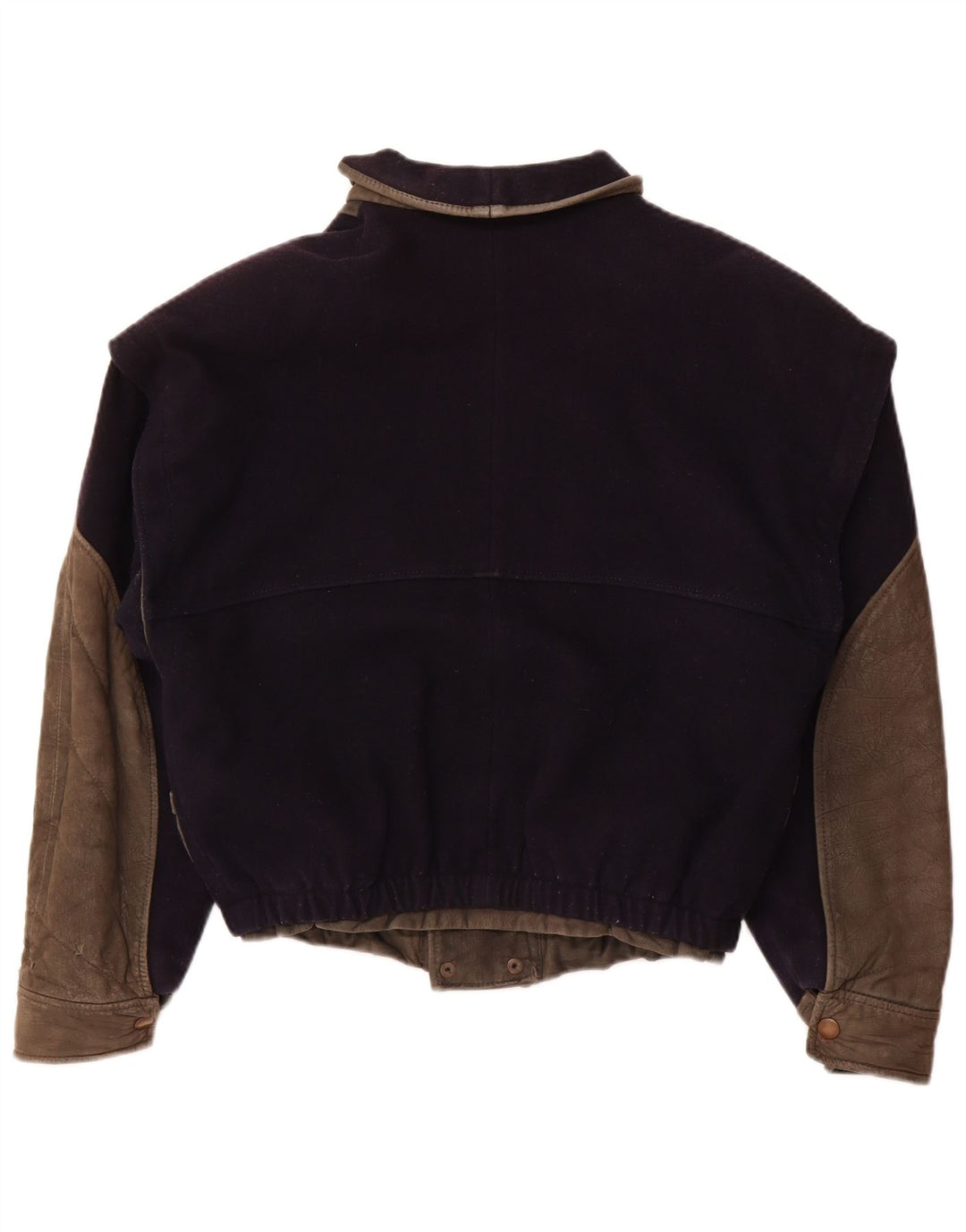 Giubbotto Bomber Donna VITTORIO FORTI IT 46 Large Blu Navy in Viscosa