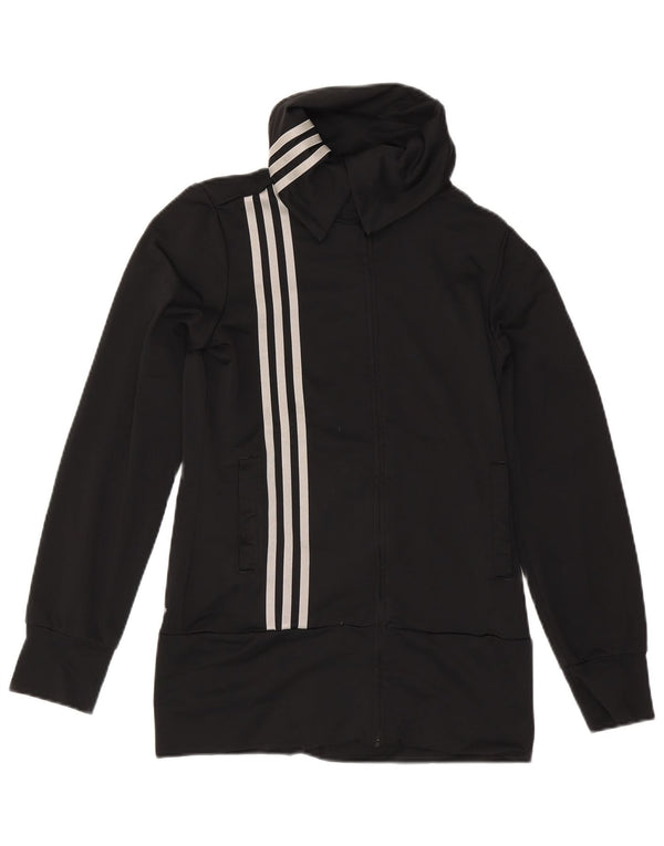 Giacca da tuta da donna Adidas UK 10 Small Poliestere nero