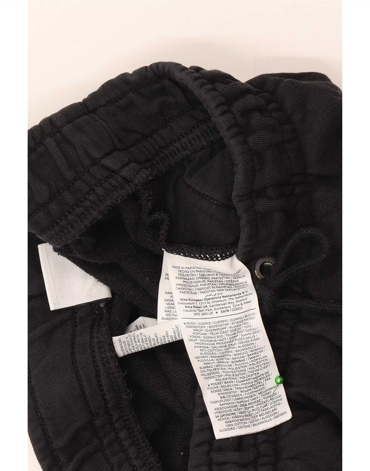 Pantaloni da tuta da uomo Nike Joggers grandi in cotone nero