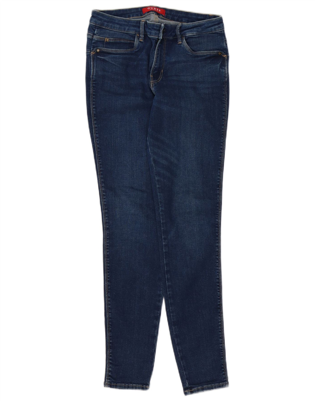 Jeans skinny GUESS da donna W29 L28 cotone blu navy