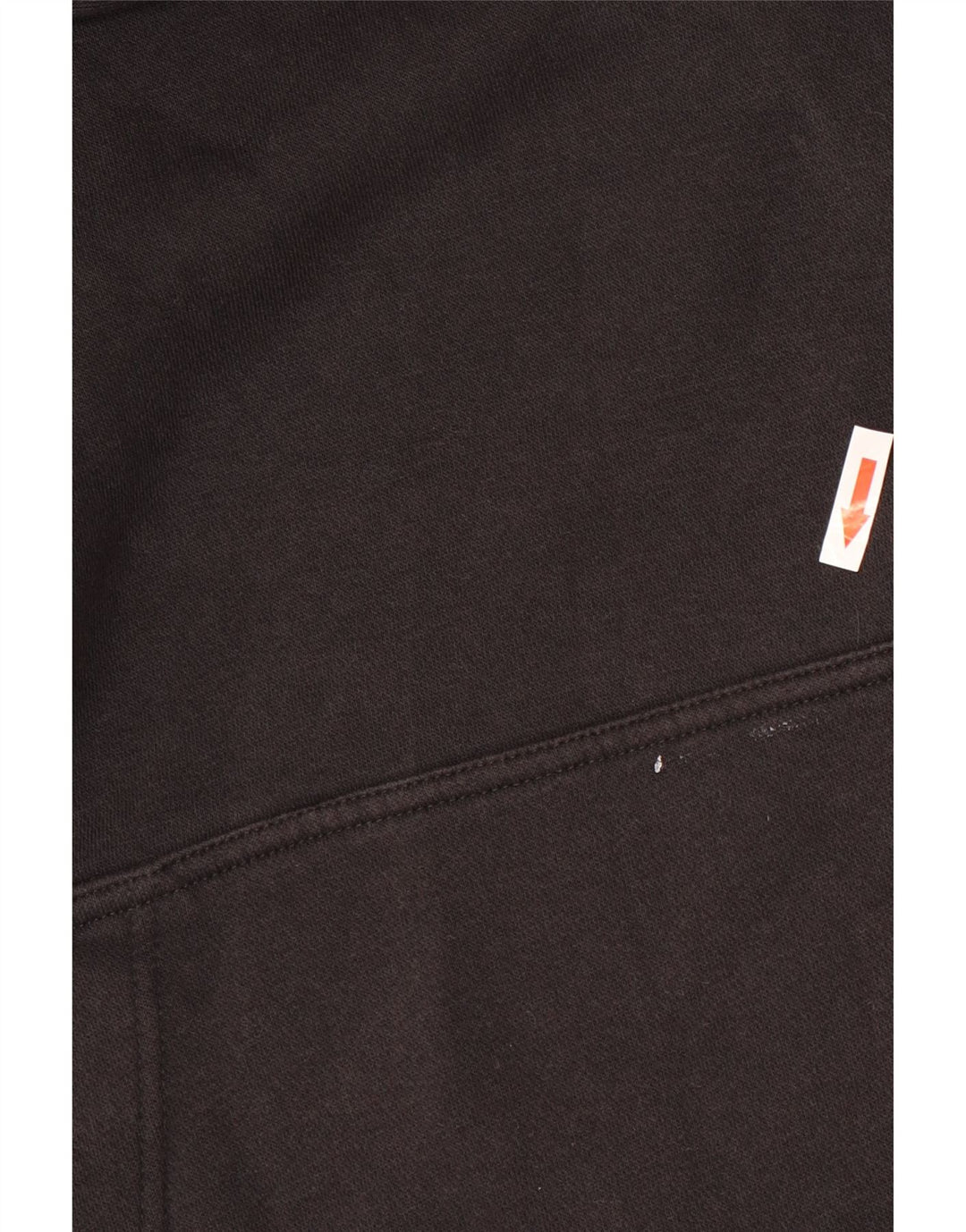 Felpa con cappuccio grafica Nike da uomo grande in cotone nero