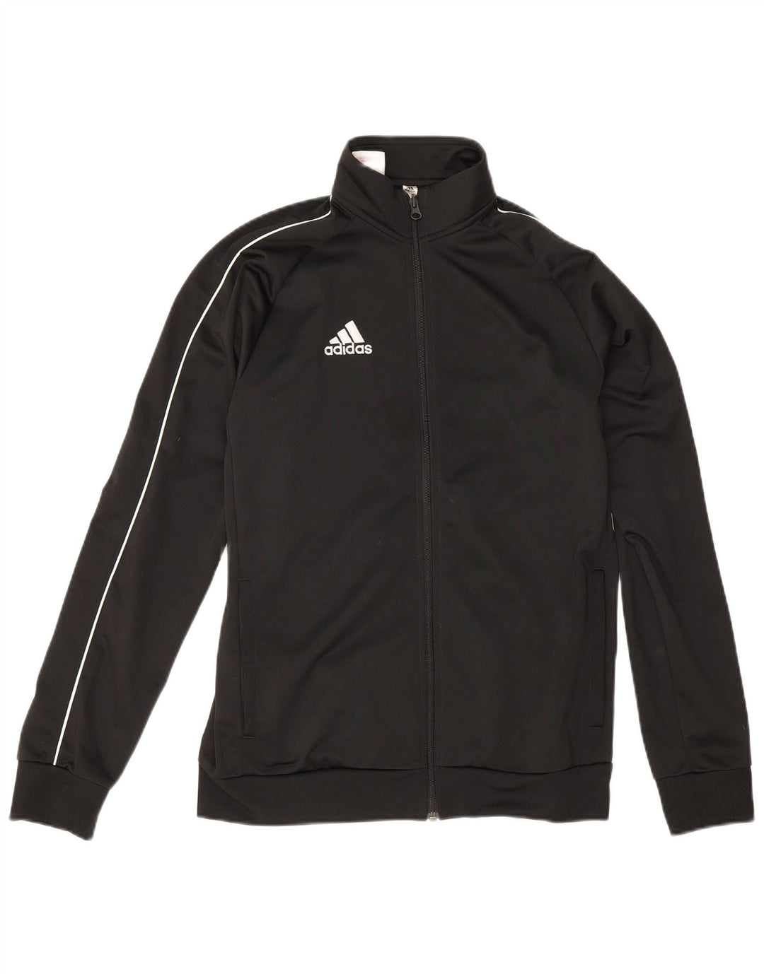 Giacca Top Tuta Adidas Bambina 15-16 Anni Poliestere Nera