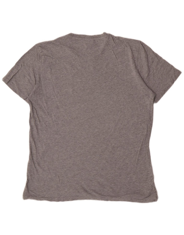 T-shirt da uomo slim fit Champion Top 2XL cotone grigio