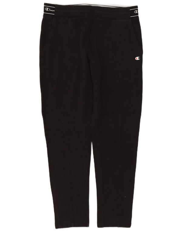 Pantaloni da tuta con grafica da donna CHAMPION UK 14 Medium Nero