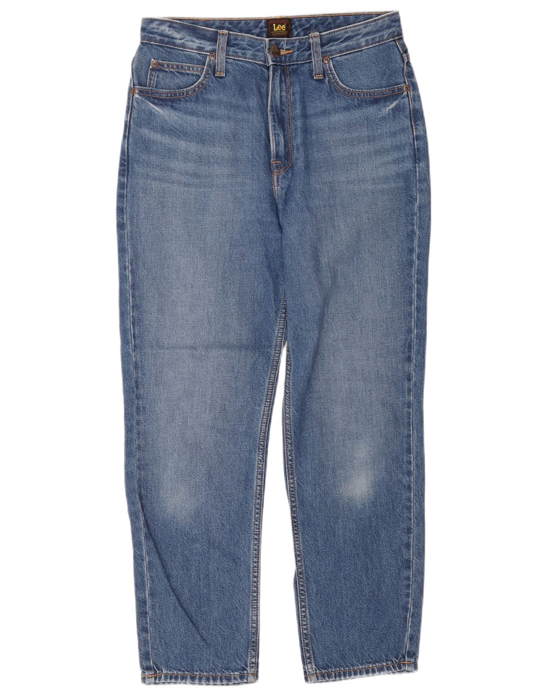 Jeans Lee Carol da uomo cropped W28 L25 cotone blu