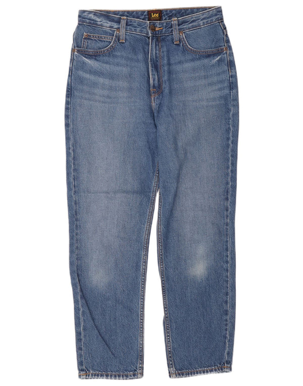 Jeans Lee Carol da uomo cropped W28 L25 cotone blu