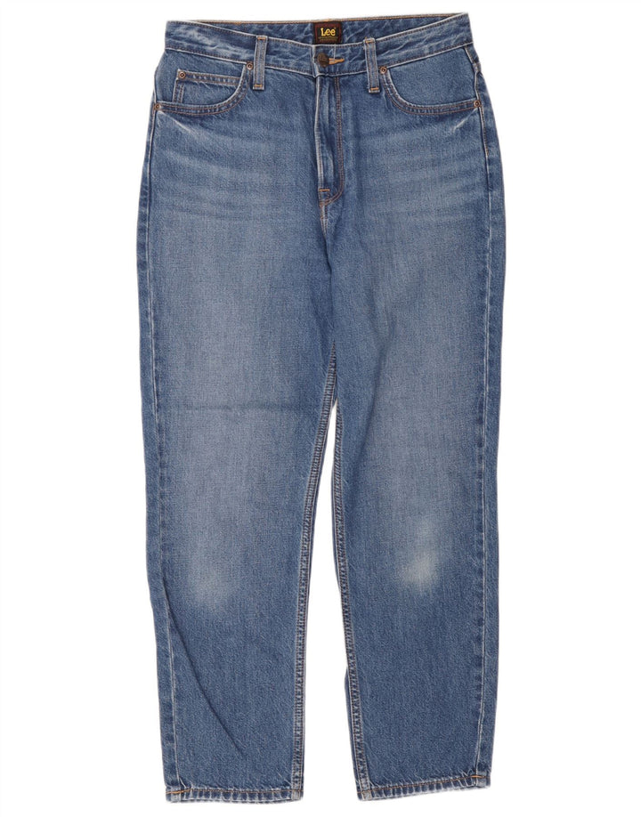 Jeans Lee Carol da uomo cropped W28 L25 cotone blu