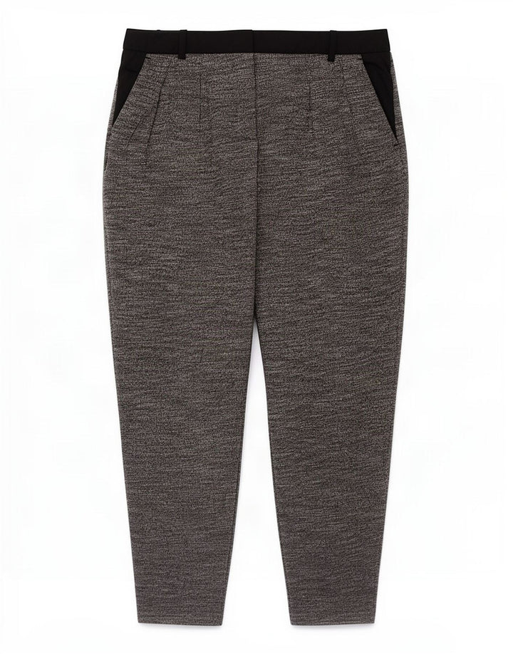 Pantaloni corti con pegging da donna Zara piccoli W26 L23 grigi screziati