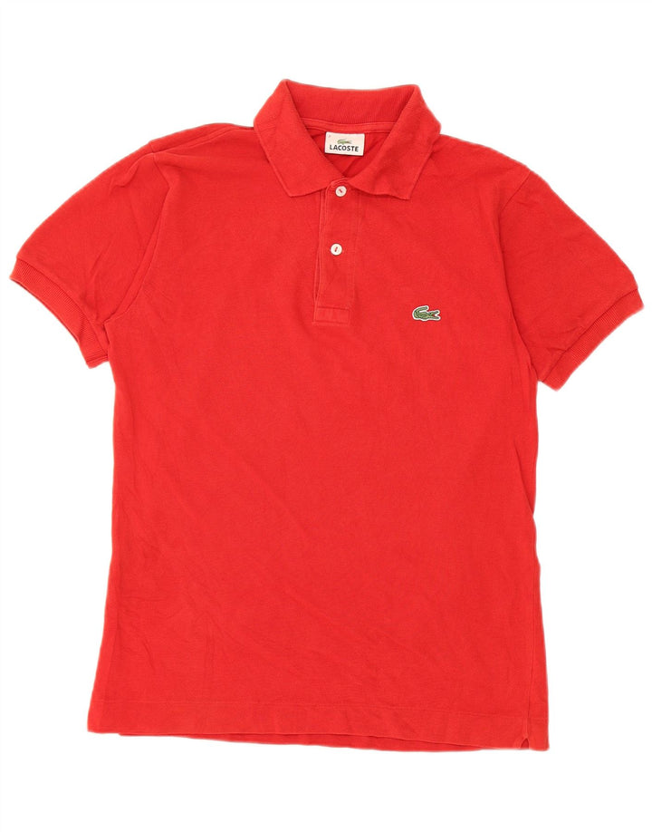 Polo da uomo Lacoste taglia 2 XS in cotone rosso