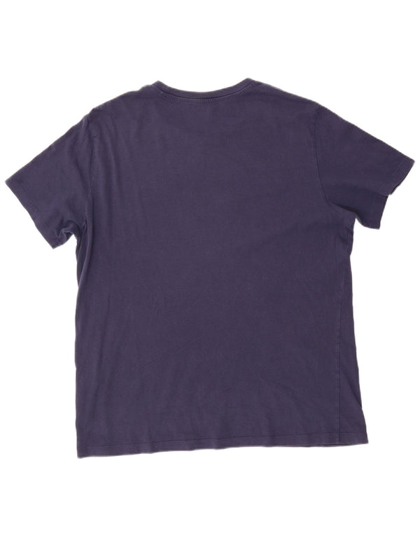 T-shirt grafica da uomo Levi's Top Large in cotone blu navy