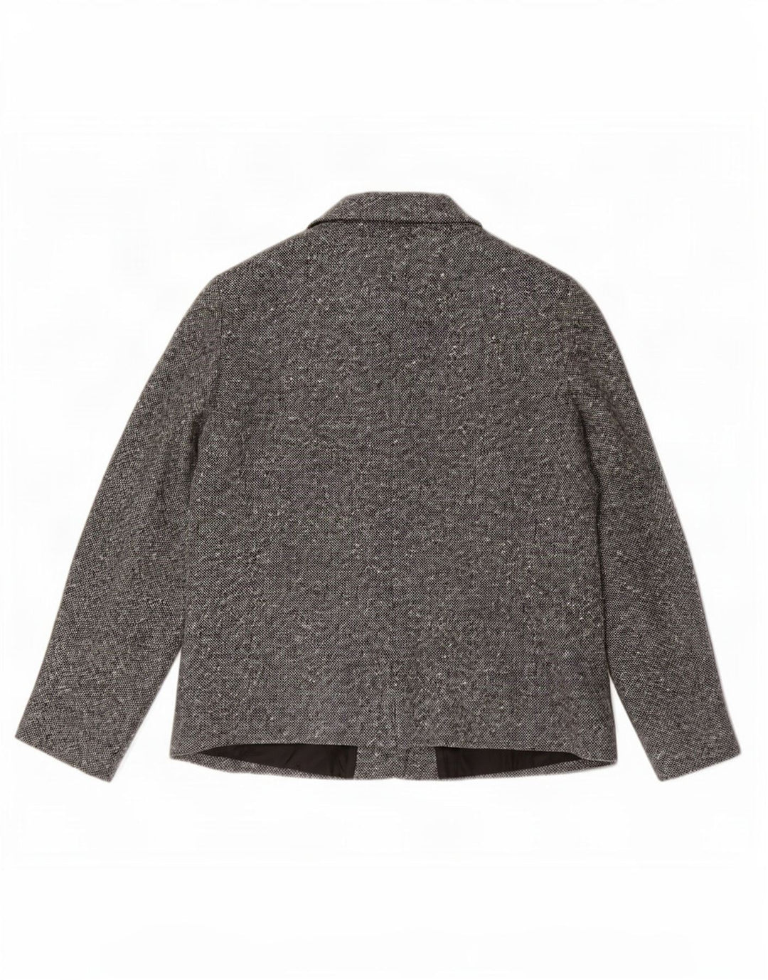 Giacca Blazer a 5 Bottoni da Donna Luisa Spagnoli IT 50 XL Lana Macchiata Grigia
