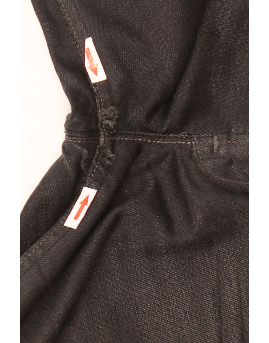 Jeans dritti da uomo Levi's W29 L32 cotone nero