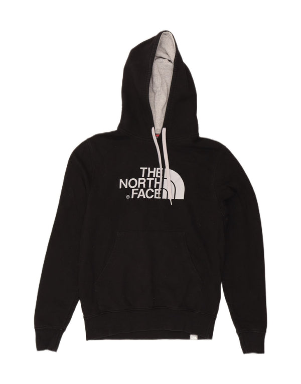 Felpa con cappuccio grafica da uomo The North Face piccola in cotone nero