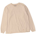 Felpa oversize con grafica da donna Champion UK 10 Small Off White