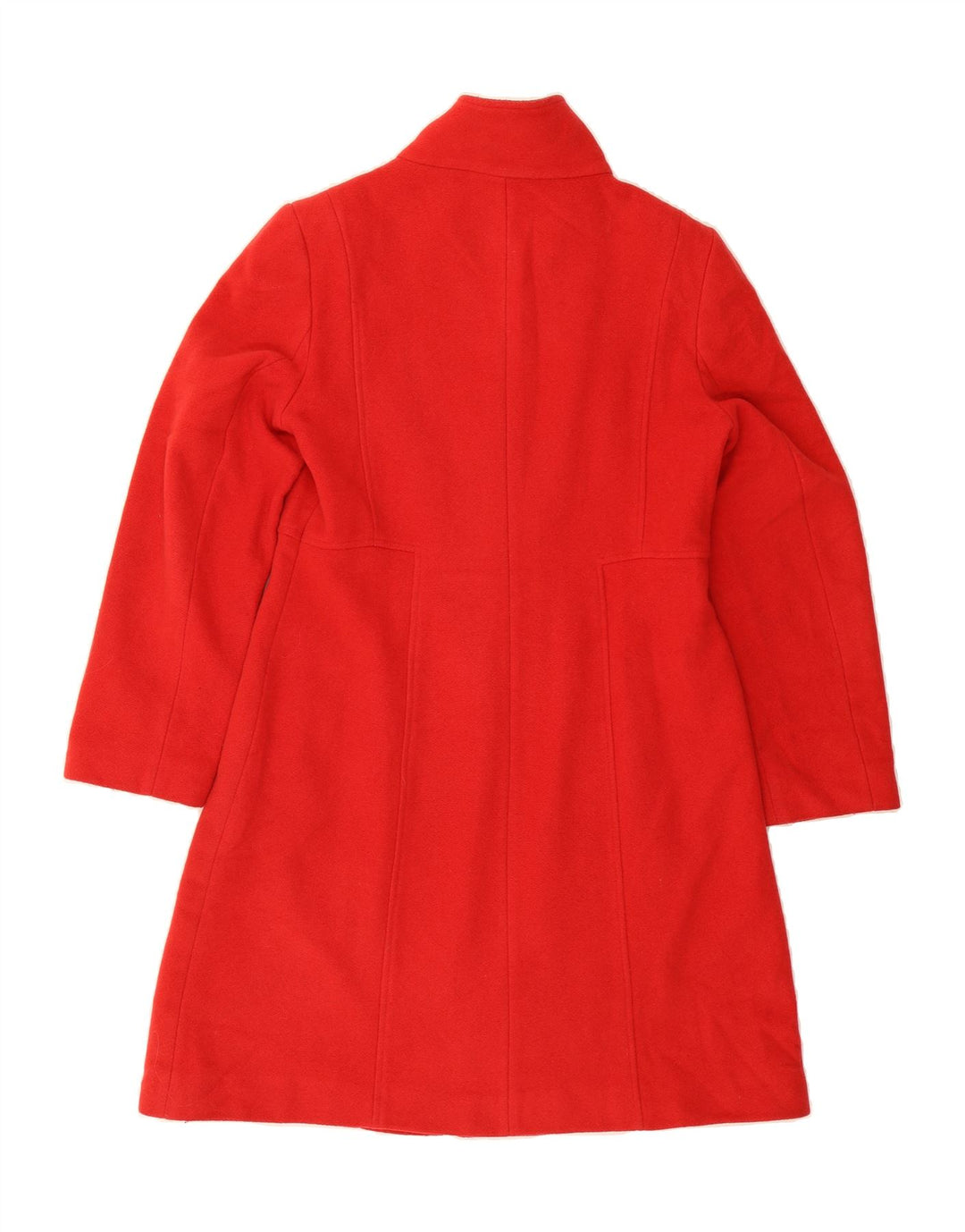 LAURA ASHLEY Womens Overcoat UK 12 Medium Red Wool Vintage Laura Ashley and Second-Hand Laura Ashley from Messina Hembry 