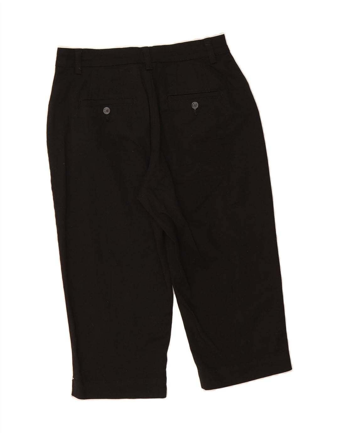 LEE Womens Straight Capri Trousers US 6 Medium W28 L18 Black Cotton Vintage Lee and Second-Hand Lee from Messina Hembry 