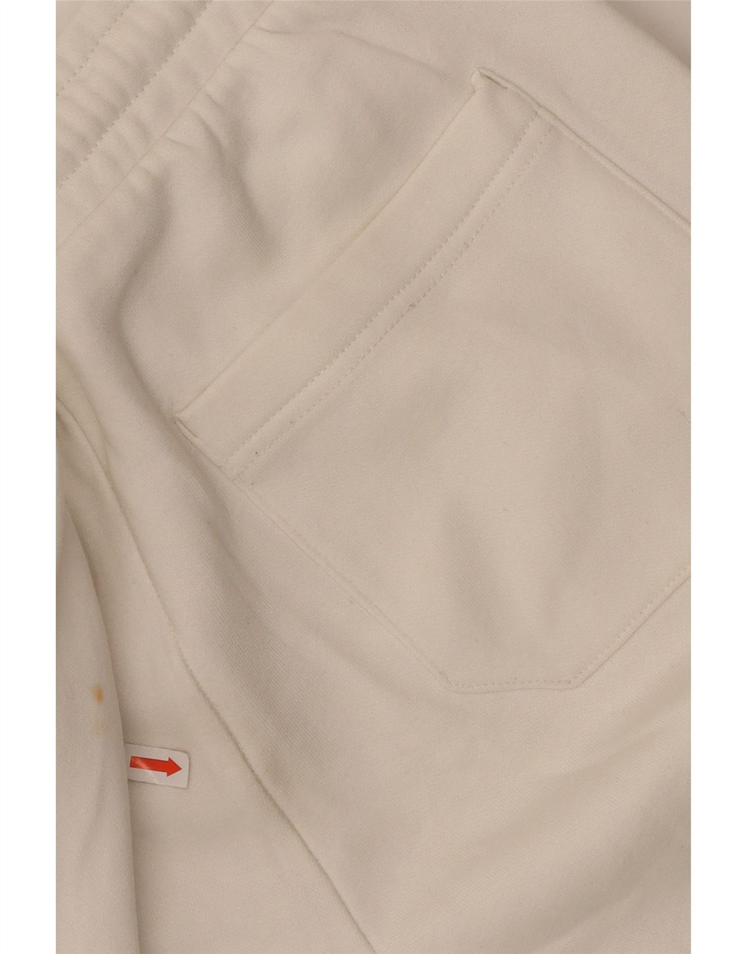 Pantaloni da tuta da uomo KAPPA Joggers piccoli in cotone bianco