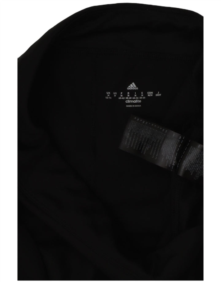 Leggings Adidas Climalite da donna UK 12/14 Poliestere nero medio