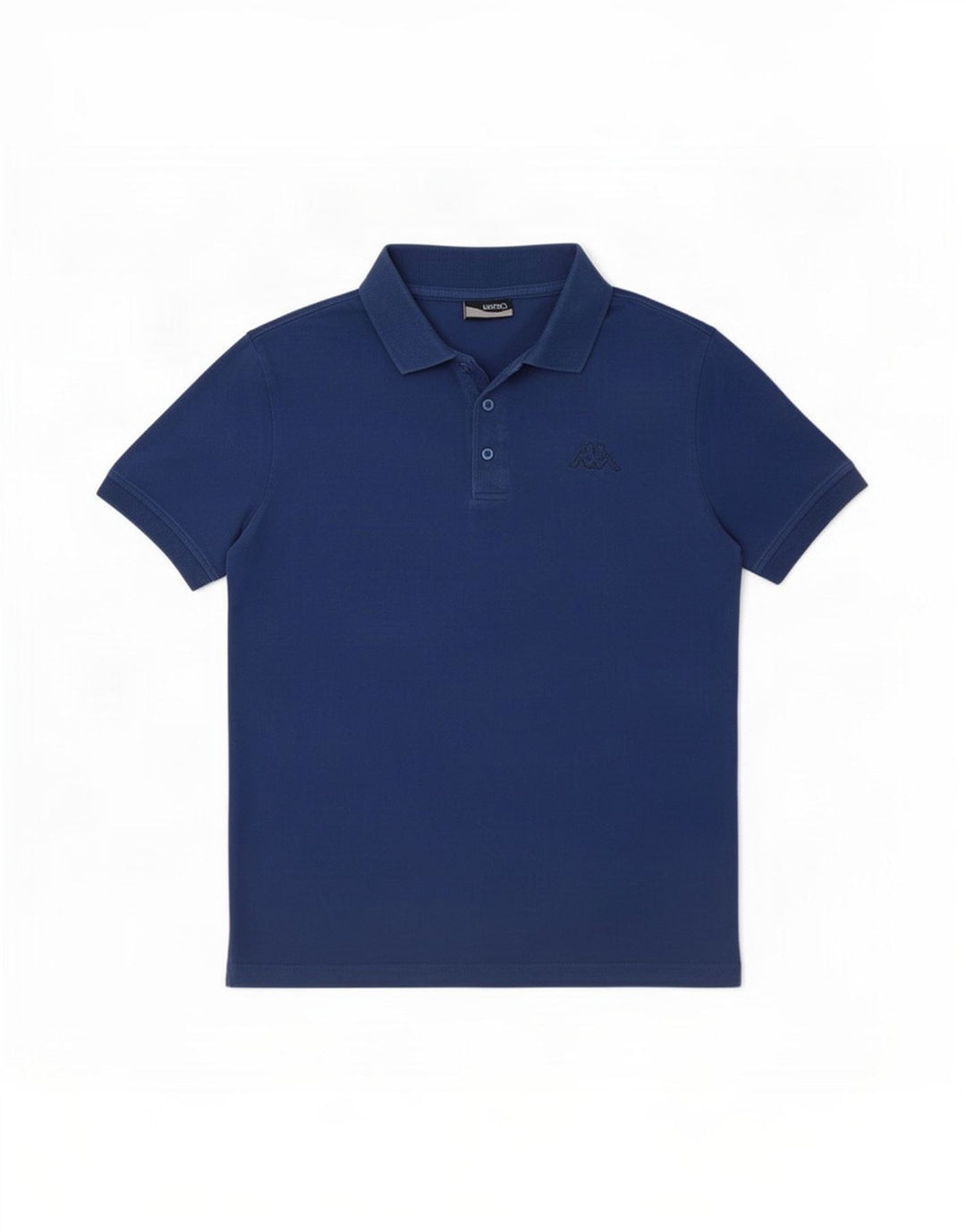 Polo Kappa Uomo Blu Medio in cotone