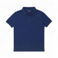 Polo Kappa Uomo Blu Medio in cotone