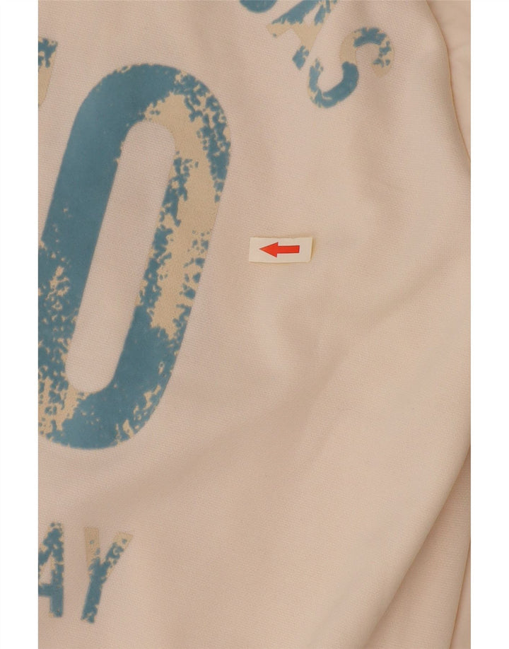 Giacca da tuta grafica da donna Puma UK 6 XS poliestere bianco