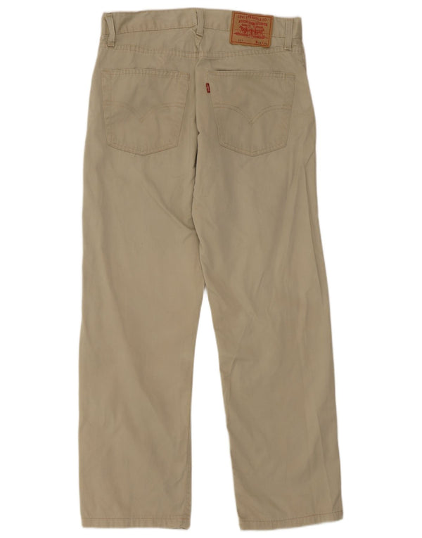 Levi's Uomo 551 Pantaloni Casual Dritti W33 L27 Cachi