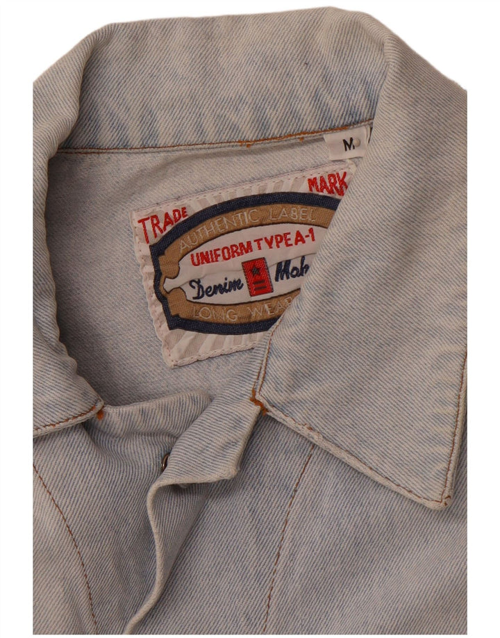 Giacca di jeans da uomo UNIFORM UK 38 Blu medio