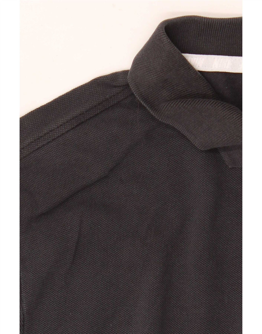 Polo Nike da uomo grande in cotone nero