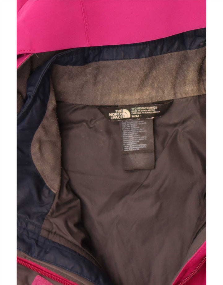 Giacca a vento con cappuccio da donna The North Face UK 14 Poliestere rosa medio