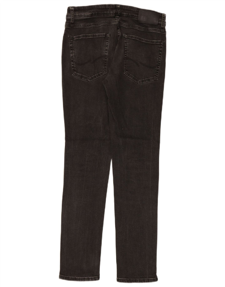 Jeans slim da uomo Jack & Jones W30 L30 cotone grigio
